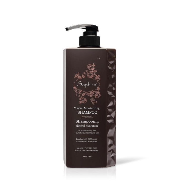 Saphira Hydration Mineral Moisturizing Shampoo 1000ml in de groep BEAUTY & HEALTH / Haar & Styling / Haarverzorging / Shampoo bij TP E-commerce Nordic AB (C10443)