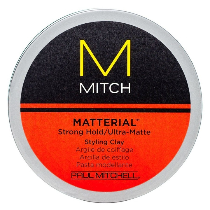 Paul Mitchell Mitch Matterial Strong Hold Styling Clay 85g in de groep BEAUTY & HEALTH / Haar & Styling / Hair styling / Haarwax bij TP E-commerce Nordic AB (C10447)