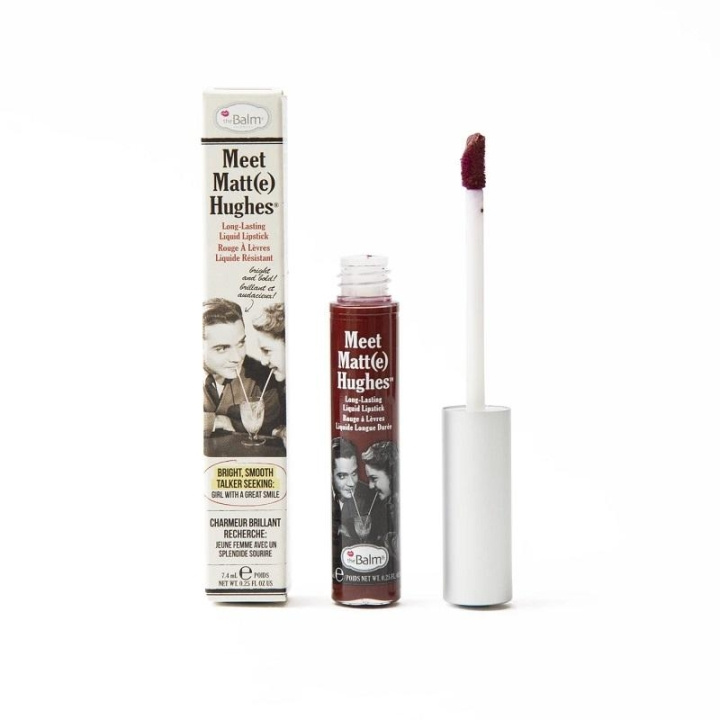 theBalm Meet Matt(e) Hughes Lipstick Adoring 7.4ml in de groep BEAUTY & HEALTH / Makeup / Lippen / Lippenstift bij TP E-commerce Nordic AB (C10558)