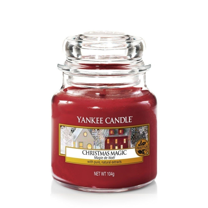 Yankee Candle Classic Small Jar Christmas Magic 104g in de groep BEAUTY & HEALTH / Geuren & Parfum / Overige geuren / Geurkaarsen bij TP E-commerce Nordic AB (C10816)