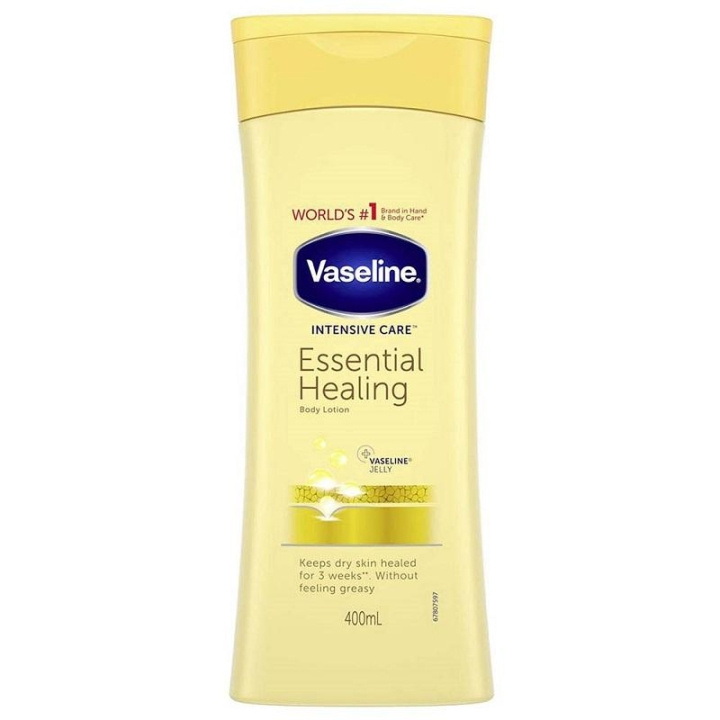 Vaseline Intensive Care Essential Healing Body Lotion 400ml in de groep BEAUTY & HEALTH / Huidsverzorging / Lichaamsverzorging / Body lotion bij TP E-commerce Nordic AB (C11073)