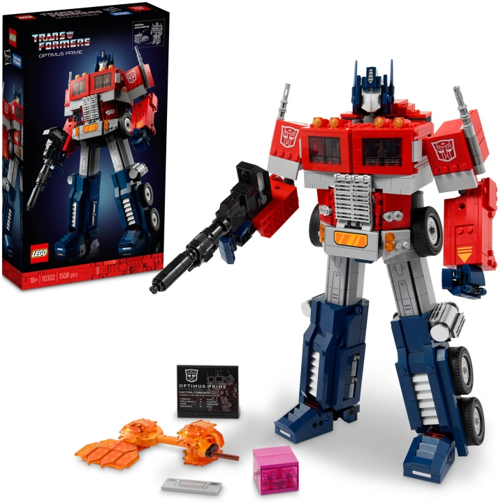 LEGO Icons - Optimus Prime 10302 in de groep SPEELGOED, KINDER- & BABYPRODUCTEN / Speelgoed / Bouwspeelgoed / Lego bij TP E-commerce Nordic AB (C11884)