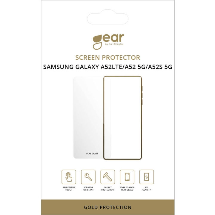 Tempered Glass 2.5D Samsung A52 LTE, A52 5G, A52S 5G in de groep SMARTPHONE & TABLETS / Mobielbescherming / Samsung bij TP E-commerce Nordic AB (C12444)