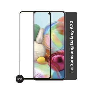 Tempered Glass 2.5D Samsung A72 in de groep SMARTPHONE & TABLETS / Mobielbescherming / Samsung bij TP E-commerce Nordic AB (C12445)