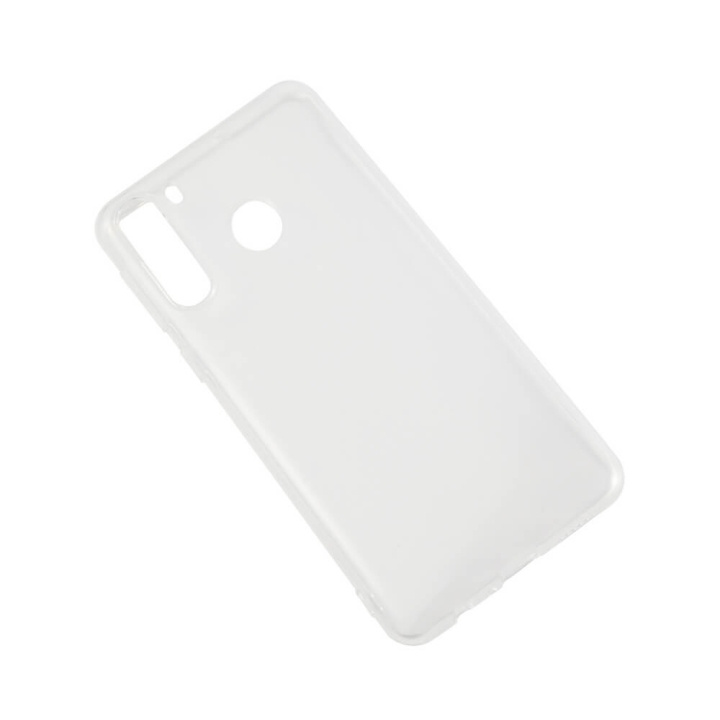 Mobile Cover Samsung A21 TPU Transparent in de groep SMARTPHONE & TABLETS / Mobielbescherming / Samsung bij TP E-commerce Nordic AB (C12562)