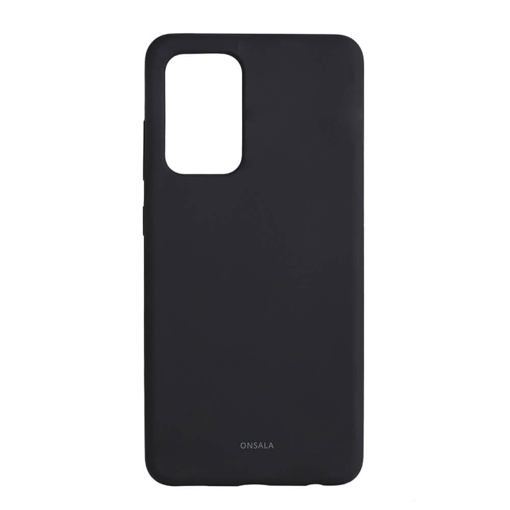 Mobile Cover Silicone Black Samsung A52/A52s 4G/5G in de groep SMARTPHONE & TABLETS / Mobielbescherming / Samsung bij TP E-commerce Nordic AB (C12590)