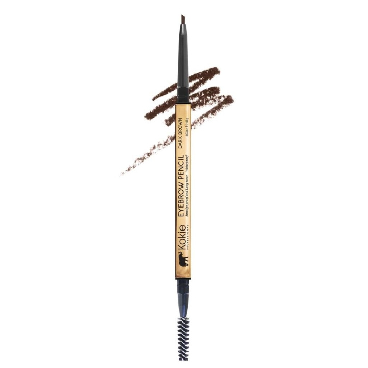 Kokie Micro-Fine Eyebrow Pencil Dark Brown in de groep BEAUTY & HEALTH / Makeup / Ogen & Wenkbrauwen / Wenkbrauwpotloden bij TP E-commerce Nordic AB (C12869)