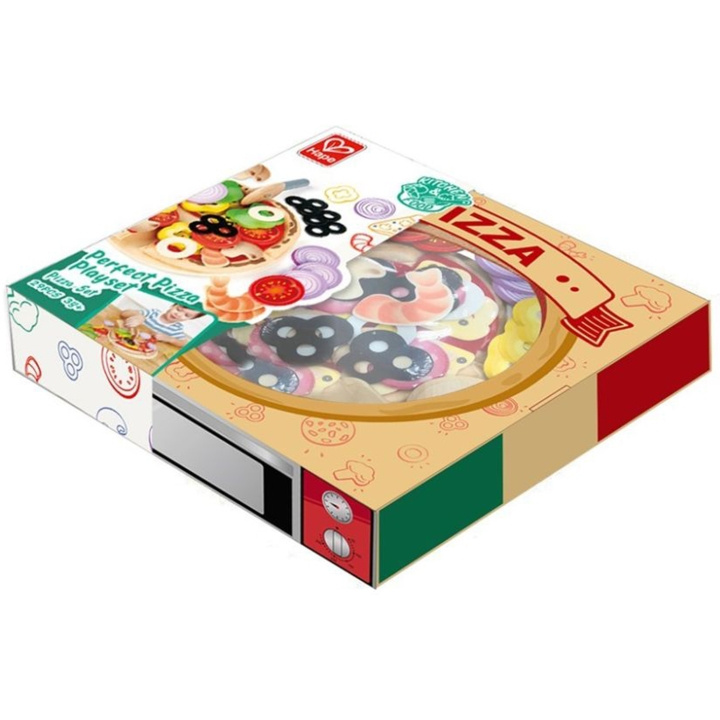 Hape Perfect Pizza Playset in de groep SPEELGOED, KINDER- & BABYPRODUCTEN / Speelgoed / Speelgoed bij TP E-commerce Nordic AB (C13197)