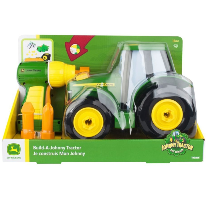 Meccano John Deere Build A Johnny Tractor in de groep SPEELGOED, KINDER- & BABYPRODUCTEN / Speelgoed / Speelgoedauto\'s bij TP E-commerce Nordic AB (C13220)