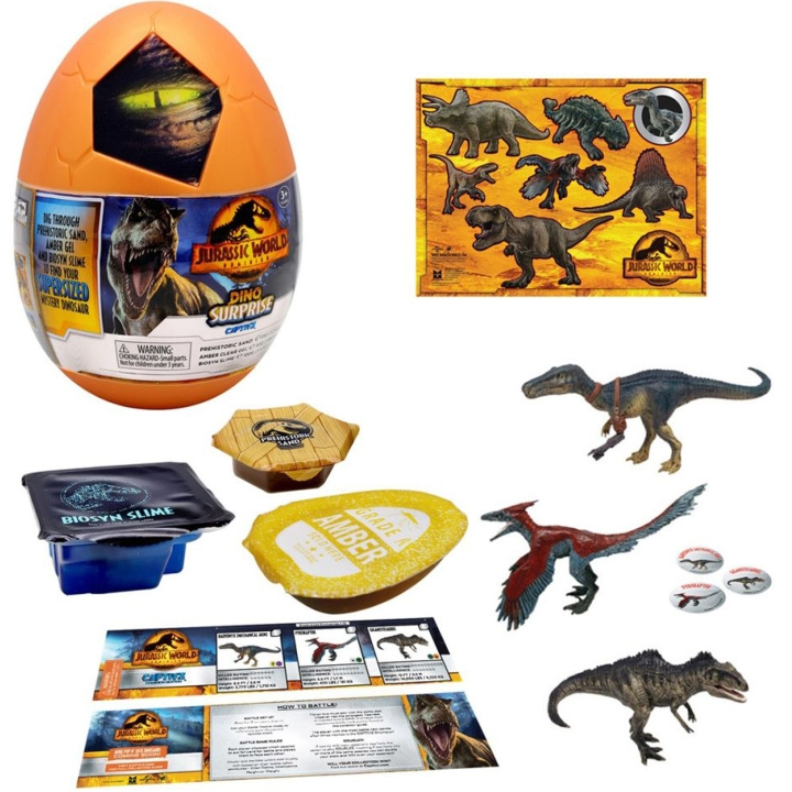 Jurassic World Captivz Dominion Surprise Egg in de groep SPEELGOED, KINDER- & BABYPRODUCTEN / Speelgoed / Speelset bij TP E-commerce Nordic AB (C13235)