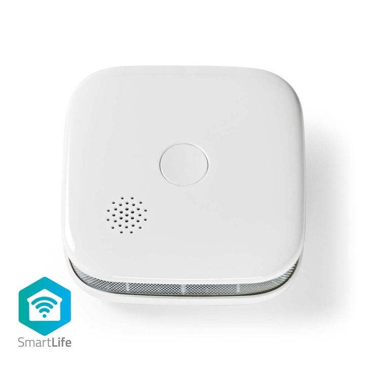 Nedis SmartLife Rookmelder | Wi-Fi | Batterij Gevoed | Levenscyclus sensor: 10 Jaar | EN 14604 | Max. batterijduur: 24 Maanden | 85 dB | Wit | 1 Stuks in de groep HUISHOUDEN & TUIN / Alarm & Beveiliging / Vuur, rook, gas / Rookmelders bij TP E-commerce Nordic AB (C13572)