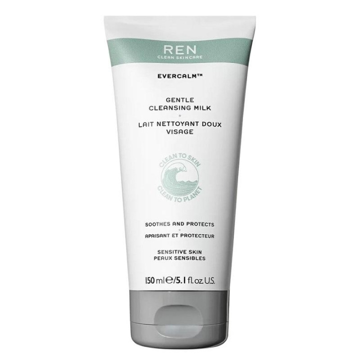 REN Evercalm Gentle Cleansing Milk 150 ml in de groep BEAUTY & HEALTH / Huidsverzorging / Gezicht / Schoonmaak bij TP E-commerce Nordic AB (C13752)