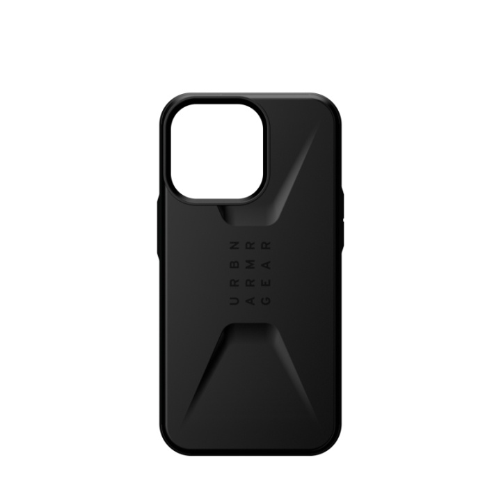 UAG iPhone 13 Pro Civilian Cover, Black in de groep SMARTPHONE & TABLETS / Mobielbescherming / Apple / iPhone 13 Pro / Hoesjes bij TP E-commerce Nordic AB (C14452)