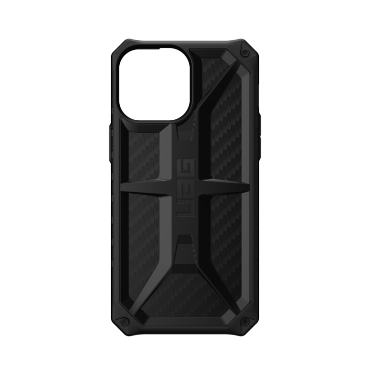 UAG iPhone 13 Pro Max Monarch Cover, Carbon Fiber in de groep SMARTPHONE & TABLETS / Mobielbescherming / Apple / iPhone 13 Pro Max / Hoesjes bij TP E-commerce Nordic AB (C14469)