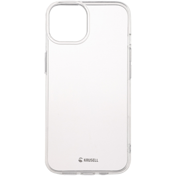 Krusell SoftCover iPhone 14 Transparent in de groep SMARTPHONE & TABLETS / Mobielbescherming / Apple / iPhone 14 bij TP E-commerce Nordic AB (C15371)