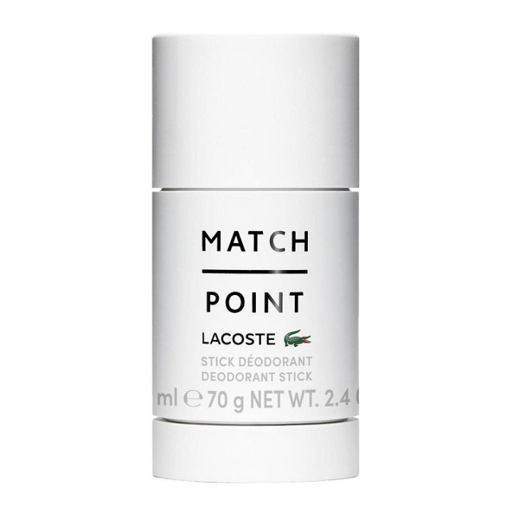 Lacoste Match Point Deodorant Stick 75ml in de groep BEAUTY & HEALTH / Geuren & Parfum / Deodorant / Deodorant voor vrouwen bij TP E-commerce Nordic AB (C15448)