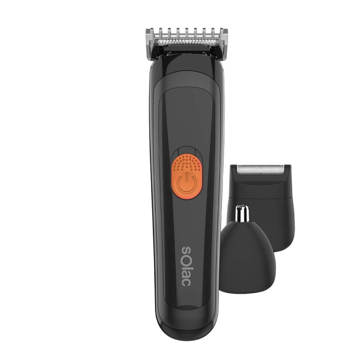 SOLAC Hair Clipper Multifunctional Pourpose Black IPX6 in de groep BEAUTY & HEALTH / Haar & Styling / Scheren & Trimmen / Haartrimmers bij TP E-commerce Nordic AB (C15633)