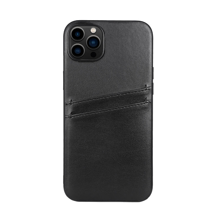 Phone Case PU Black - iPhone 14 Plus in de groep SMARTPHONE & TABLETS / Mobielbescherming / Apple / iPhone 14 bij TP E-commerce Nordic AB (C15702)