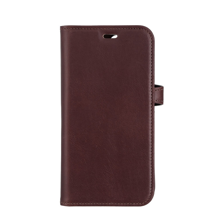 Wallet Case 2in1 Brown - iPhone 13/14 in de groep SMARTPHONE & TABLETS / Mobielbescherming / Apple / iPhone 14 bij TP E-commerce Nordic AB (C15713)