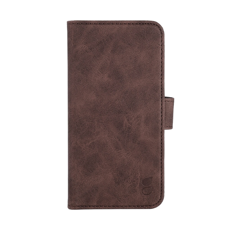 Wallet Case Brown - Samsung S23 in de groep SMARTPHONE & TABLETS / Mobielbescherming / Samsung bij TP E-commerce Nordic AB (C15729)