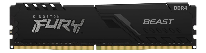 Kingston 16GB 3600MHz DDR4 CL17 DIMM (Kit of 2) FURY Beast Black in de groep COMPUTERS & RANDAPPARATUUR / Computeronderdelen / RAM-geheugen / DDR4 bij TP E-commerce Nordic AB (C16796)