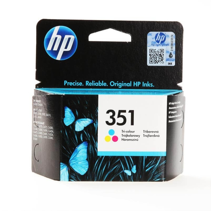 Ink CB337EE 351 Tri-colour in de groep COMPUTERS & RANDAPPARATUUR / Printers & Accessoires / Inkt & Toner / Inktpatronen / HP bij TP E-commerce Nordic AB (C17298)