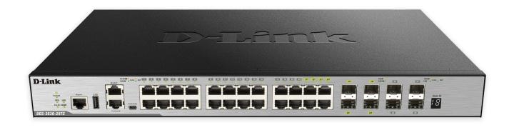 D-LINK 20-port GE Layer 3 Stackable Managed Gigabit Switch in de groep COMPUTERS & RANDAPPARATUUR / Netwerk / Schakelaars / 10GbE bij TP E-commerce Nordic AB (C17808)