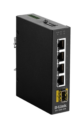 D-Link Switch, 5-portar, Gigabit, Plug and Play, SFP, svart in de groep COMPUTERS & RANDAPPARATUUR / Netwerk / Schakelaars bij TP E-commerce Nordic AB (C17816)