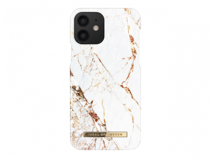 iDeal of Sweden Ideal Fashion Case Iphone 12/12 Pro Carrara Gold in de groep SMARTPHONE & TABLETS / Mobielbescherming / Apple / Hobbykleuren / Tanden bleken thuis bij TP E-commerce Nordic AB (C19105)