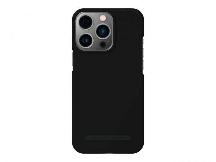 iDeal of Sweden Seamless Case Iphone 14 Pro Coal Black in de groep SMARTPHONE & TABLETS / Mobielbescherming / Apple / iPhone 14 bij TP E-commerce Nordic AB (C19308)