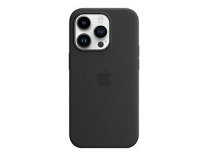 Apple iPhone 14 Pro Silicone Case with MagSafe - Midnight in de groep SMARTPHONE & TABLETS / Mobielbescherming / Apple / iPhone 14 bij TP E-commerce Nordic AB (C21218)