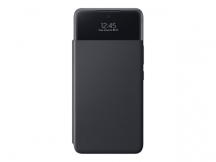 Samsung S-View Wallet Cover Galaxy A53 Black in de groep SMARTPHONE & TABLETS / Mobielbescherming / Samsung bij TP E-commerce Nordic AB (C21890)