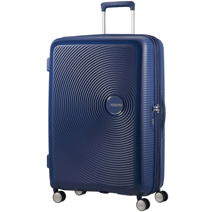 American Tourister Soundbox Resväska 77 Exp. Midnight Navy in de groep SPORT, VRIJE TIJD & HOBBY / Reisaccessoires / Koffers bij TP E-commerce Nordic AB (C22193)