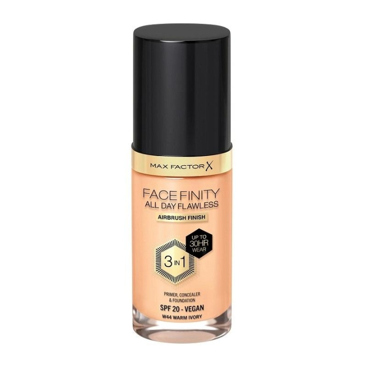 Max Factor Facefinity All Day Flawless 3 in 1 Foundation 44 Warm Ivory in de groep BEAUTY & HEALTH / Makeup / Make-up gezicht / Foundation bij TP E-commerce Nordic AB (C22860)