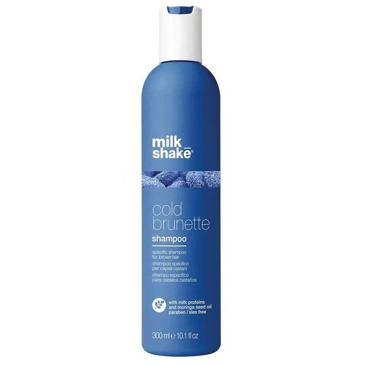 Milk_Shake Cold Brunette Shampoo 300ml in de groep BEAUTY & HEALTH / Haar & Styling / Haarverzorging / Haarverf / Zilvershampoo bij TP E-commerce Nordic AB (C23007)