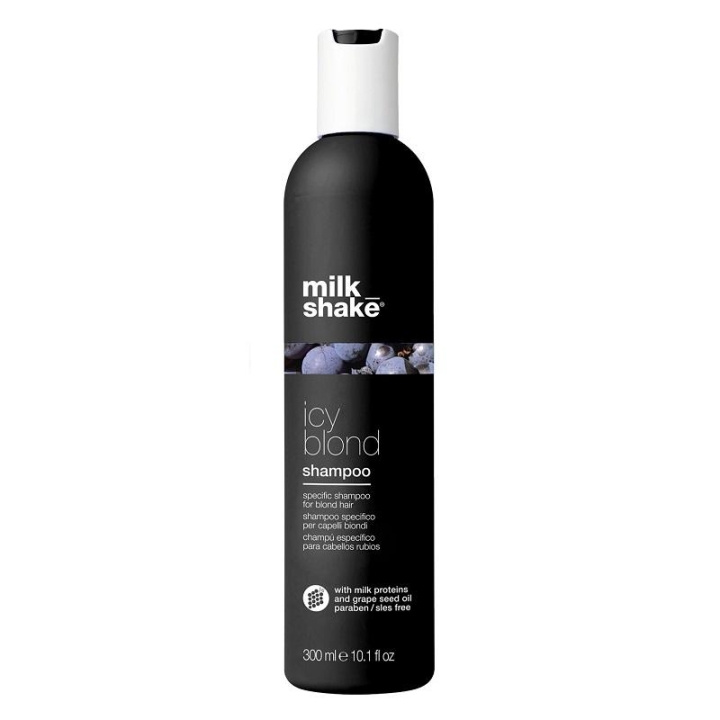 milk_shake Icy Blond Shampoo 300ml in de groep BEAUTY & HEALTH / Haar & Styling / Haarverzorging / Haarverf / Zilvershampoo bij TP E-commerce Nordic AB (C23042)