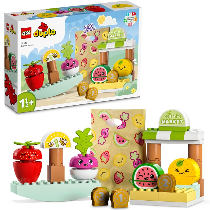 LEGO DUPLO - Ekologisk Marknad 10983 in de groep SPEELGOED, KINDER- & BABYPRODUCTEN / Speelgoed / Bouwspeelgoed / Lego bij TP E-commerce Nordic AB (C23225)