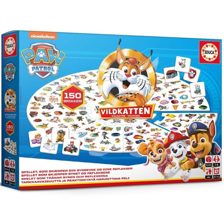 Mattel Games Vildkatten Paw Patrol in de groep SPEELGOED, KINDER- & BABYPRODUCTEN / Spelletje / Bordspellen bij TP E-commerce Nordic AB (C23421)