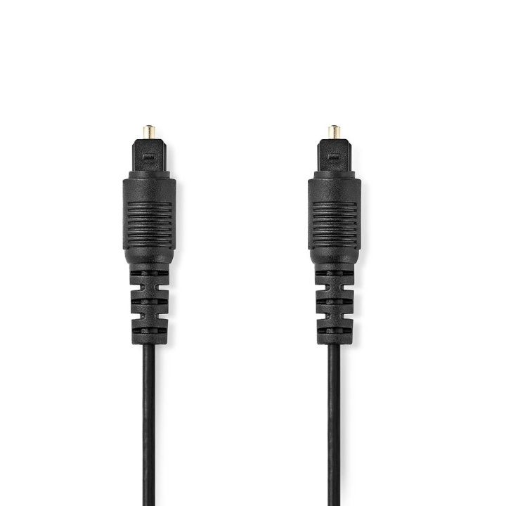 Nedis Optische Audiokabel | TosLink Male | TosLink Male | 5.00 m | Rond | PVC | Zwart | Doos in de groep HOME ELECTRONICS / Audio & Beeld / Luidsprekers & accessoires / Accessoires bij TP E-commerce Nordic AB (C23786)