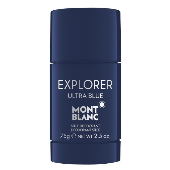 Montblanc Explorer Ultra Blue Deodorant Stick 75g in de groep BEAUTY & HEALTH / Geuren & Parfum / Deodorant / Deodorant voor vrouwen bij TP E-commerce Nordic AB (C24127)