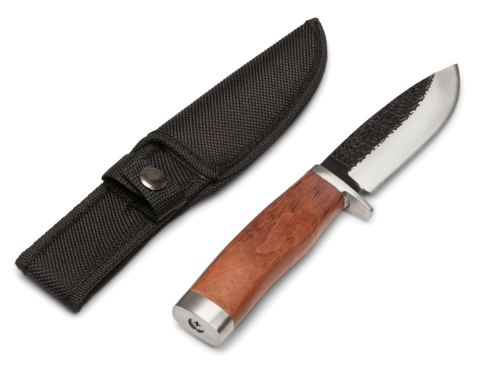 Hunter Jaktkniv 23 cm trähandtag in de groep SPORT, VRIJE TIJD & HOBBY / Buitenrecreatie / Buiten koken bij TP E-commerce Nordic AB (C24295)