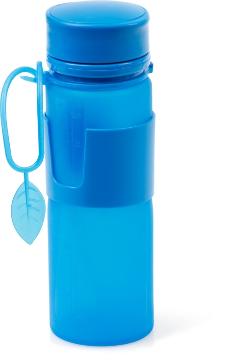 Sportflaska Silikon mjuk 500 ml Blå in de groep SPORT, VRIJE TIJD & HOBBY / Buitenrecreatie / Thermosflessen & Waterflessen bij TP E-commerce Nordic AB (C24321)