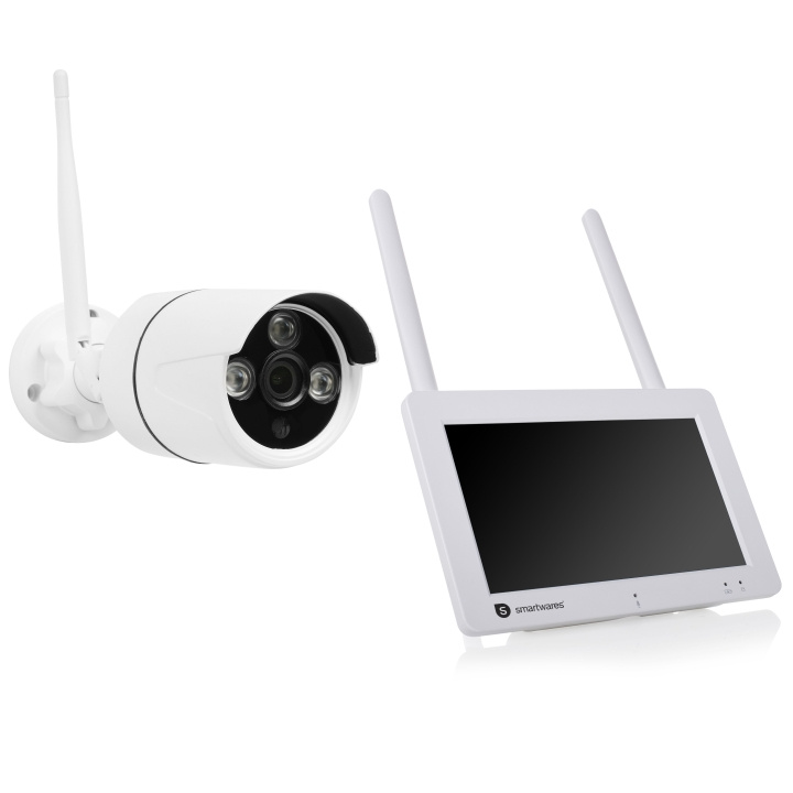 Smartwares Trådlös övervakningskamera 1080p 7 skärm + app in de groep HUISHOUDEN & TUIN / Alarm & Beveiliging / Beveiligingscamera\'s / Digitaal (netwerk) / Binnencamera\'s bij TP E-commerce Nordic AB (C25285)