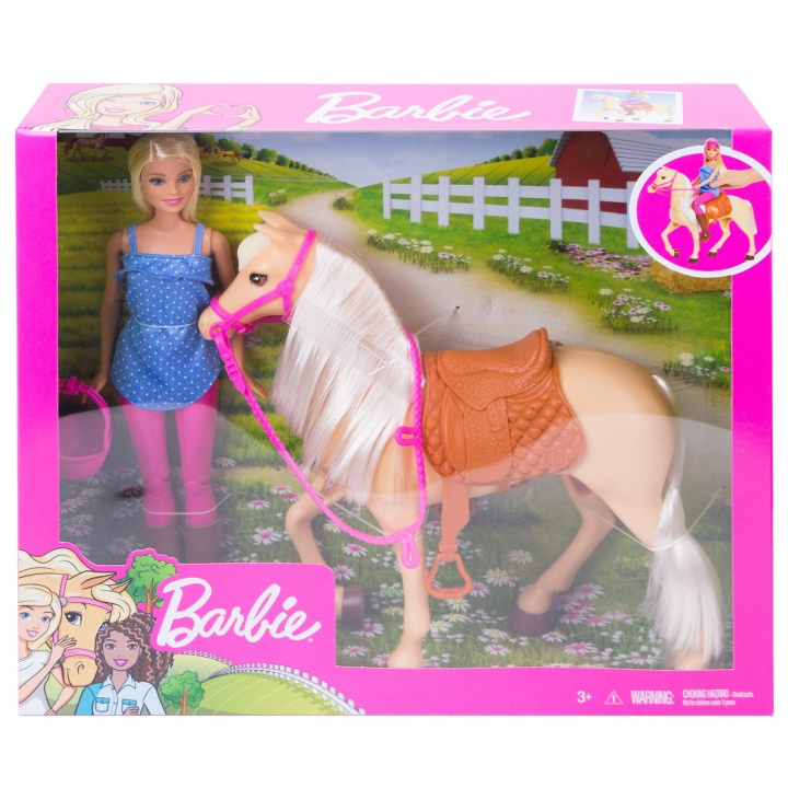 Barbie Doll and Horse in de groep SPEELGOED, KINDER- & BABYPRODUCTEN / Speelgoed / Docks & Accessoires bij TP E-commerce Nordic AB (C25307)