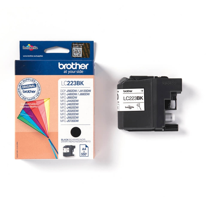 Ink LC223BK LC-223 Black in de groep COMPUTERS & RANDAPPARATUUR / Printers & Accessoires / Inkt & Toner / Toner / Brother bij TP E-commerce Nordic AB (C26066)