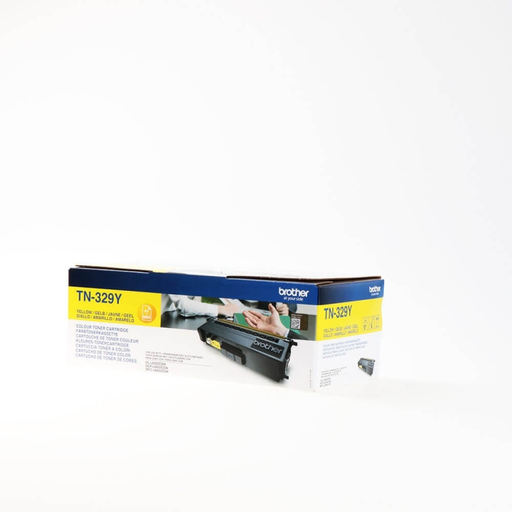 Toner TN329Y TN-329 Yellow in de groep COMPUTERS & RANDAPPARATUUR / Printers & Accessoires / Inkt & Toner / Toner / Brother bij TP E-commerce Nordic AB (C26243)