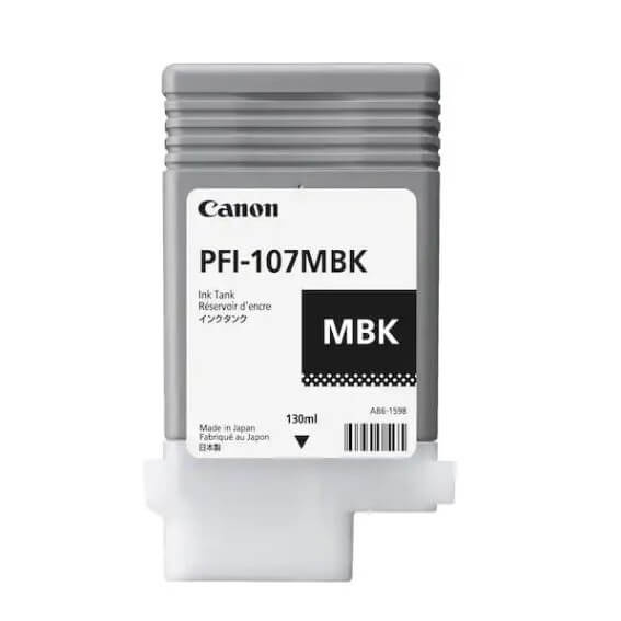 Ink 6704B001 PFI-107 Matte Black in de groep COMPUTERS & RANDAPPARATUUR / Printers & Accessoires / Inkt & Toner / Toner / Canon bij TP E-commerce Nordic AB (C26320)