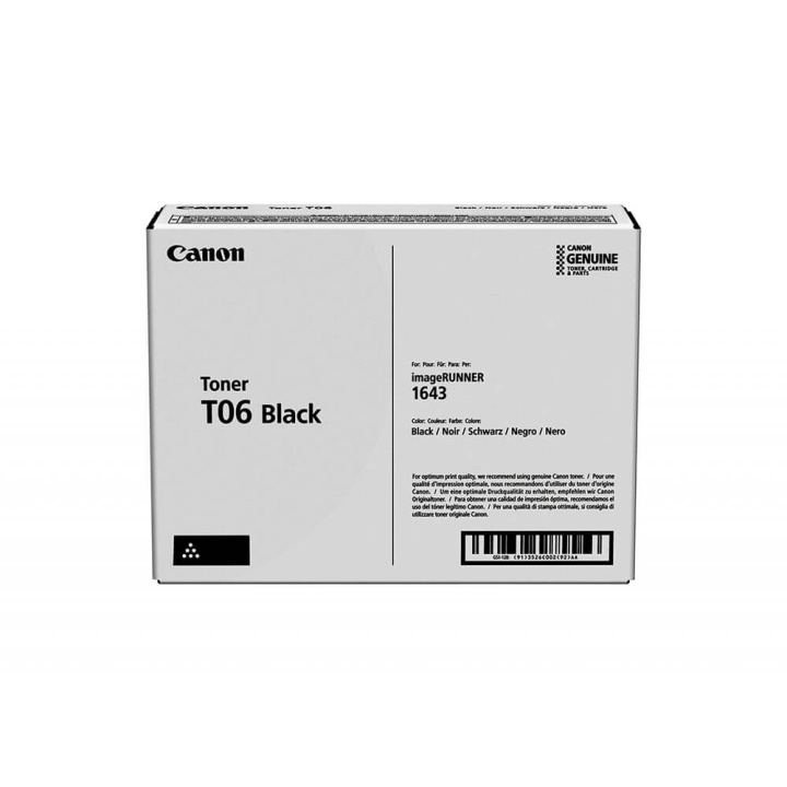 Toner 3526C002 T06 Black in de groep COMPUTERS & RANDAPPARATUUR / Printers & Accessoires / Inkt & Toner / Toner / Canon bij TP E-commerce Nordic AB (C26549)