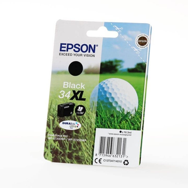 Ink C13T34714010 34XL Black, Golf Ball in de groep COMPUTERS & RANDAPPARATUUR / Printers & Accessoires / Inkt & Toner / Inktpatronen / Epson bij TP E-commerce Nordic AB (C26830)