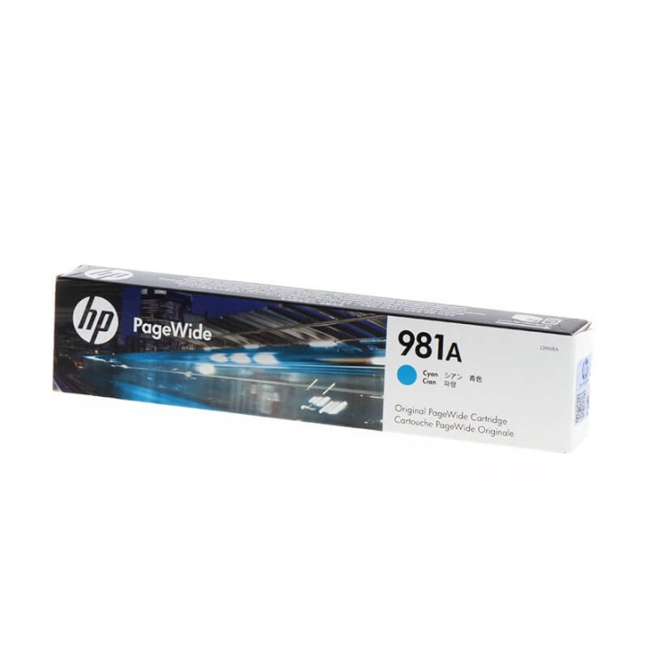 Ink J3M68A 981A Cyan in de groep COMPUTERS & RANDAPPARATUUR / Printers & Accessoires / Inkt & Toner / Toner / HP bij TP E-commerce Nordic AB (C27059)